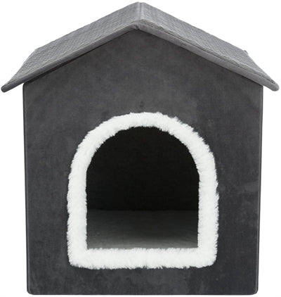 Trixie Dog Bed / Cat Bed House Livia Grey / White