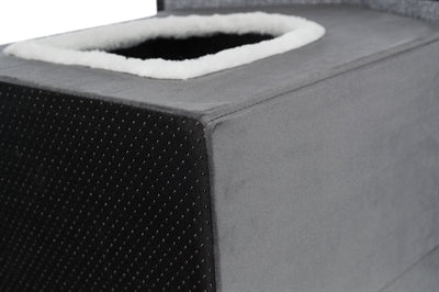 Trixie Dog Bed / Cat Bed House Livia Grey / White
