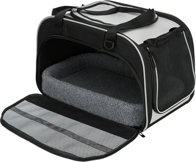 Trixie Cat Carrier Bag Valery Black / Grey 49X29X31 Cm