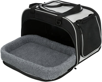 Trixie Cat Carrier Bag Valery Black / Grey 49X29X31 Cm