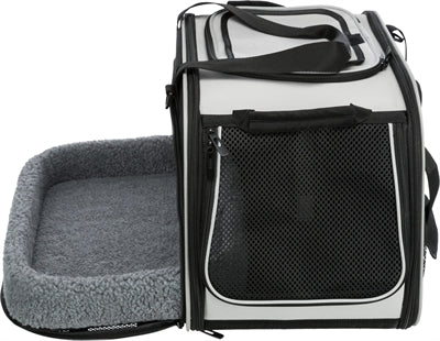 Trixie Cat Carrier Bag Valery Black / Grey 49X29X31 Cm