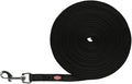 Trixie Dog Lead Tracking Line Rubber Coated Black