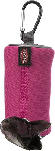 Trixie Poop Bag Holder Neoprene With 20 Bags Assorted