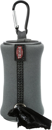 Trixie Poop Bag Holder Neoprene With 20 Bags Assorted