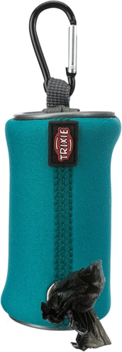 Trixie Poop Bag Holder Neoprene With 20 Bags Assorted