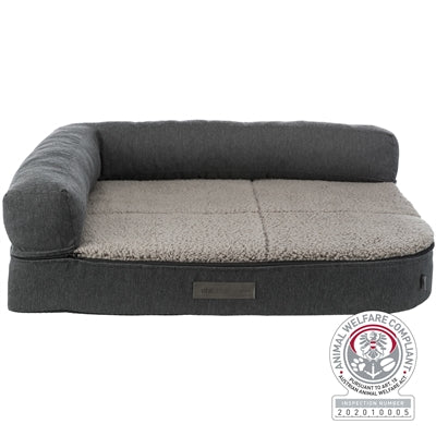 Trixie Vital Dog Bed Sofa Bendson Orthopaedic Grey