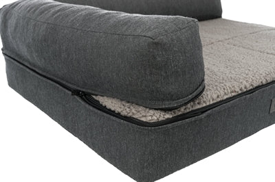 Trixie Vital Dog Bed Sofa Bendson Orthopaedic Grey
