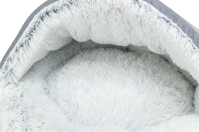 Trixie Dog Bed Donut Harvey Grey / White-Black