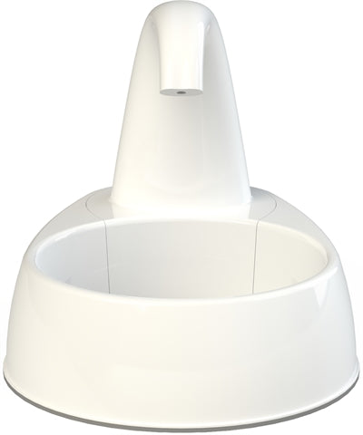 Trixie Drinking Fountain Curved Stream Plastic White 25X35X24.5 Cm 2,6 Ltr