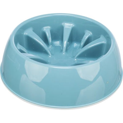 Trixie Slow Feeding Food Bowl Plastic / Tpr Assorted