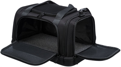 Trixie Plane Airline Carrier Bag Black 44X28X25 Cm