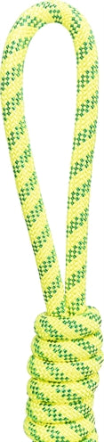 Trixie Aquatoy Rope Tug Toy Floating Polyester Yellow / Green 6X6X40 Cm