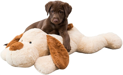 Trixie Cuddly Toy Dog Benny Plush Beige / Brown