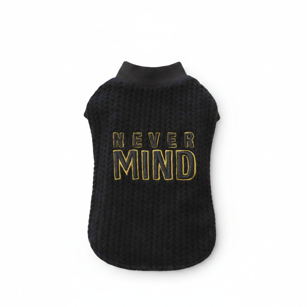 Croci Dog Sweater Nevermind Black
