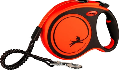 Flexi Retractable Lead Xtreme Tape Black / Orange