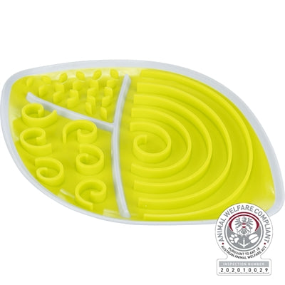Trixie Lick'n'snack Plate Leaf Tpr 28X21 Cm