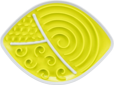 Trixie Lick'n'snack Plate Leaf Tpr 28X21 Cm