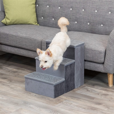 Trixie Stairs With Storage Space Grey 34X50X45 Cm