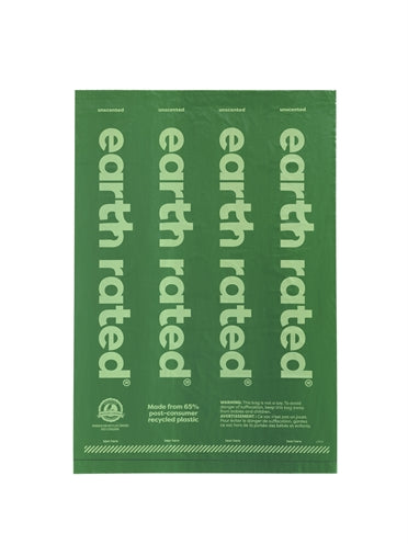 Earth Rated Unscented Recycled Poop Bags