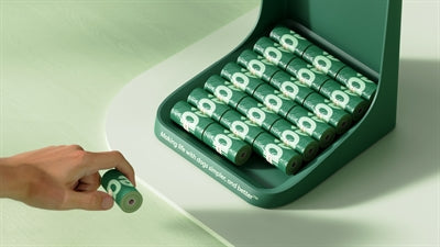 Earth Rated Poop Bags For Display Odourless Recycled 21 Pc