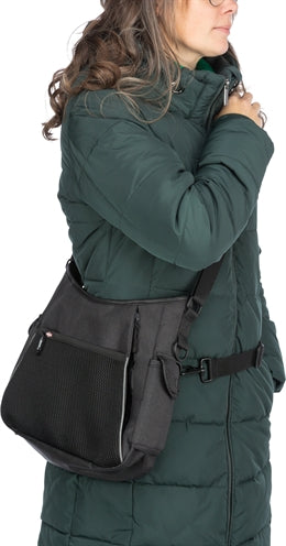 Trixie Walk And Dummy Bag Anthracite 34X9X29 Cm