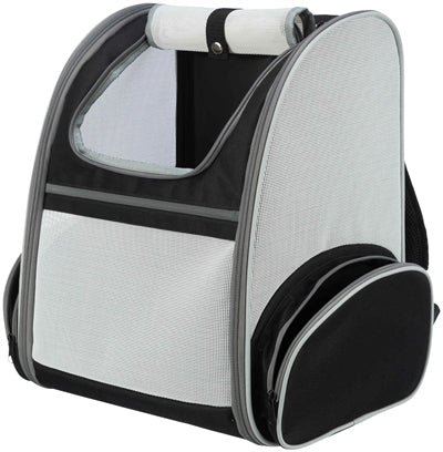 Trixie Dog Bag Backpack Chloe Light Grey / Black 39X27X43 Cm
