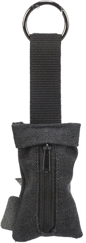 Trixie Be Nordic Poop Bag Holder With 20 Poop Bags Black With 20 Bags