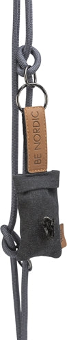 Trixie Be Nordic Poop Bag Holder With 20 Poop Bags Black With 20 Bags
