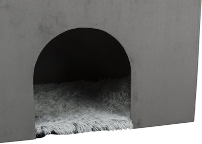 Trixie Dog Bed House Harvey With Stairs Grey / White