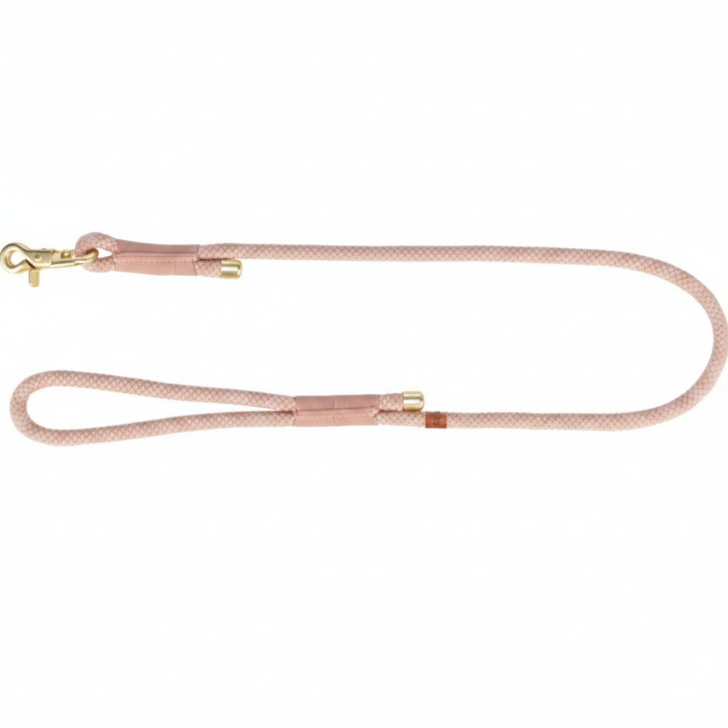 Trixie Soft Rope Dog Lead Pink / Light Pink