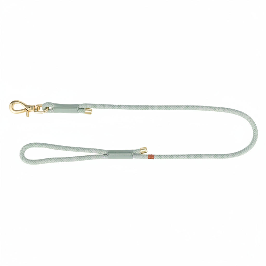 Trixie Soft Rope Dog Lead Sage Green / Mint