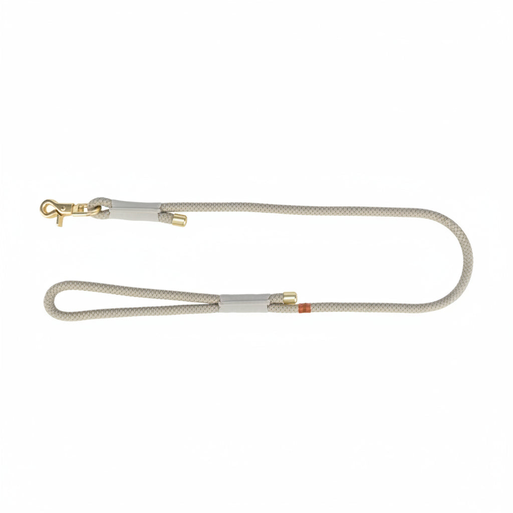 Trixie Soft Rope Dog Lead Grey / Light Grey