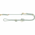 Trixie Soft Rope Dog Lead Adjustable Sage Green / Mint