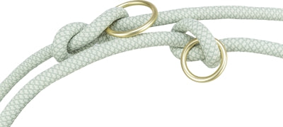 Trixie Soft Rope Dog Lead Adjustable Sage Green / Mint