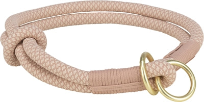 Trixie Dog Collar Soft Half-Slip Pink / Light Pink