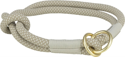 Trixie Dog Collar Soft Half-Slip Grey / Light Grey