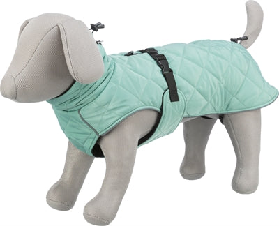 Trixie Citystyle Be Eco Dog Coat Oslo Recycled Jade Green