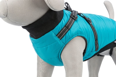 Trixie Dog Coat Pontis With Harness Aqua