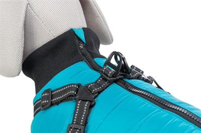 Trixie Dog Coat Pontis With Harness Aqua