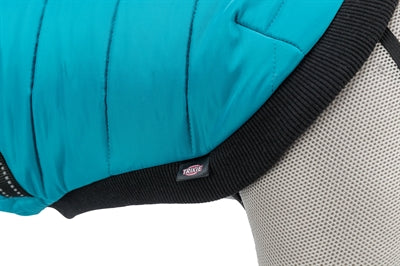 Trixie Dog Coat Pontis With Harness Aqua
