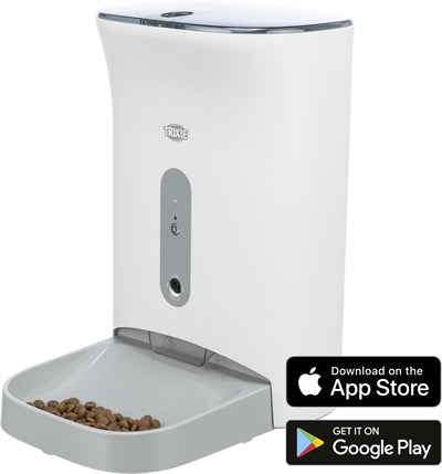 Trixie Smart Feeder 2.0 White / Grey 4.5 Ltr 24X19X38 Cm