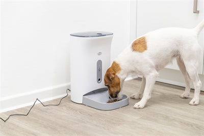 Trixie Smart Feeder 2.0 White / Grey 4.5 Ltr 24X19X38 Cm