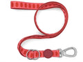 Morso Adjustable Dog Lead Recycled Lipstick Pink