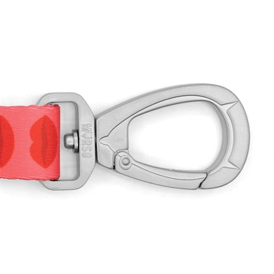 Morso Adjustable Dog Lead Recycled Lipstick Pink
