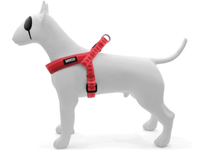 Morso Mini Dog Harness Adjustable Recycled Lipstick Pink