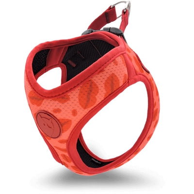 Morso Dog Harness Body Mesh Recycled Lipstick Pink
