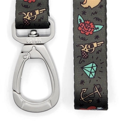 Morso Dog Lead Recycled Ink Tank Green