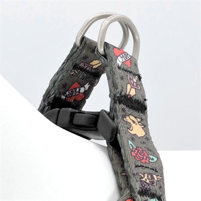 Morso Mini Dog Harness Adjustable Recycled Ink Tank Green