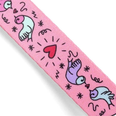 Morso Dog Collar Recycled Sweet Tweet Pink