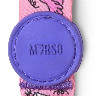 Morso Dog Lead Recycled Sweet Tweet Pink